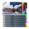 Marker permanent pentru decoratiuni, FABER-CASTELL Neon, 6 culori/set - Papet