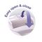 Ascutitoare dubla FABER-CASTELL Roll-On Sparkle Pastel - 6Papet