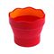Pahar pentru apa, FABER-CASTELL Click&Go, ALEGE CULOAREA: Rosu - 2Papet