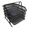 Set 4 tavite metalice documente, suprapozabile MESH - 2Papet