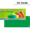 Separatoare biblioraft, 3 perforatii, 100 file/set, ECADA Verde - Papet