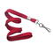 Snur textil pentru ecuson, cu carabina de metal, ALEGE CULOAREA: Rosu - 2Papet