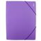 Mapa plastic A4, cu elastic DACO, ALEGE CULOAREA: Mov - 2Papet