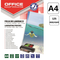 Folie laminare A4, 125 microni, 100 buc/top, OFFICE PRODUCTS - Papet