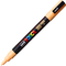 Marker Uni PC-3M Posca 0.9-1.3 mm Portocaliu Deschis - Papet