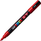 Marker Uni PC-3M Posca 0.9-1.3 mm Rosu - Papet