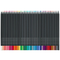 Creioane colorate FABER-CASTELL Black Edition, 36 buc/set - 2Papet