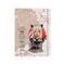 Caiet de schite A6 cu spirala, 80 g/mp, 80 file, DRASCA, Model: Kitsune - 3Papet