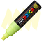 Marker Uni PC-8K POSCA 8.0 mm, Galben Fluorescent - Papet