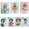 Sketchbook cu spira A5, 80 g/mp, 80 file, DRASCA, Model: Isidora - Papet