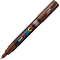 Marker UNI PC-1M POSCA 0.7 mm, Maro - Papet