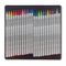 Creioane colorate fara lemn, KOH-I-NOOR Progresso Aquarell, cutie metalica, 24 culori/set - Papet