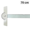 Teu din plastic cu raportor rotativ, 70 cm - 2Papet