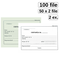 Chitantier A6 in 2 exemplare, 50 set/carnet - Papet