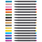Fineliner 0.4 mm cu grip, FABER-CASTELL, ALEGE CULOAREA: Galben Chrom - Papet