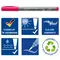 Marker cu varf pensula STAEDTLER Pigment Arts Pen, 36 buc/set - 4Papet