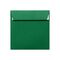Plic color, 14 x 14 cm, Verde Padure, siliconic, DACO, 25 buc/set - Papet