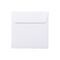 Plic color, 16 x 16 cm, Alb, siliconic, DACO, 25 buc/set - Papet