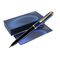 Pix placat cu aur, PELIKAN Souveran K600, Negru/Albastru - 3Papet