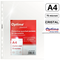 File protectie cristal, 75 microni, 100 buc/set, A4, OPTIMA Premium - Papet
