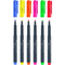 Marker permanent pentru decoratiuni, FABER-CASTELL Neon, 6 culori/set - 2Papet