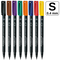 Marker permanent 0.4 mm, STAEDTLER Lumocolor S, ALEGE CULOAREA: Albastru - Papet