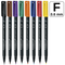 Marker permanent 0.6 mm, STAEDTLER Lumocolor F, ALEGE CULOAREA: Albastru - Papet