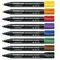 Marker permanent cu varf tesit, STAEDTLER Lumocolor, ALEGE CULOAREA: Albastru - Papet