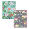 Caiet A5 cu spirala, 100 file, matematica, HERLITZ Ladylike, Model: Jungle - Papet