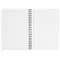 Caiet A5 cu spirala dubla, 96 file, coperta carton, PAPERLAND Natural Edition, ALEGE LINIATURA: Matematica - 2Papet