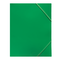 Mapa plastic A4, cu elastic OPTIMA, ALEGE CULOAREA: Verde - 2Papet