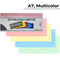 Separatoare biblioraft, 2 perforatii, 100 file/set, PAPERLAND Multicolor - Papet