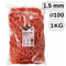 Elastice pentru bani, D 100 mm x 1.5 mm, 1 Kg, OFFICE PRODUCT - Papet