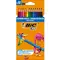 Creioane colorate BIC Tropicolors, 12 culori/set - Papet