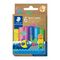 Plastilina cu sclipici STAEDTLER Noris Jumbo, 6 culori/set - Papet