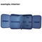 Penar neechipat, 1 fermoar si 2 clape interioare, HERLITZ Abstract Blue - 2Papet