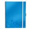 Caiet A4 cu spirala, matematica, coperta plastic PP, 80 file, 80g/mp, LEITZ WOW Be Mobile, ALEGE CULOAREA: Albastru - 2Papet