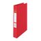 Caiet mecanic A4 cu 4 inele, 25 mm, ESSELTE Standard, ALEGE CULOAREA: Rosu - 2Papet