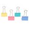 Clips color 32 mm, 24 buc/cutie, DELI - 2Papet