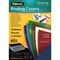 Coperti carton imitatie piele, A4, 250g/mp, FELLOWES, 100 coli/top, ALEGE CULOAREA: Albastru Inchis - 2Papet