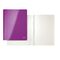 Dosar carton color metalizat cu sina, LEITZ WOW, ALEGE CULOAREA: Mov - 3Papet