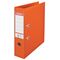 Biblioraft plastifiat interior-exterior, 7.5 cm ESSELTE Power, ALEGE CULOAREA: Portocaliu - 2Papet