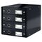 Suport documente birou 4 sertare, LEITZ Click&Store, ALEGE CULOAREA: Negru - 2Papet