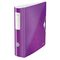 Biblioraft plastifiat 8.2cm, deschidere 180 grade, LEITZ WOW Active, ALEGE CULOAREA: Mov - 2Papet