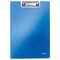 Clipboard dublu plastifiat cu buzunar, A4, LEITZ WOW Metalizat, ALEGE CULOAREA: Albastru - 2Papet