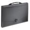 Servieta plastic 388 x 291 x 42 mm, cu 12 compartimente, ESSELTE Vivida, ALEGE CULOAREA: Negru - 2Papet