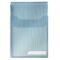 Mapa plastic A4 cu perforatii si burduf 2 cm, 3 buc/set, LEITZ Combifile Jumbo Albastru - Papet
