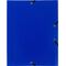 Mapa plastic A4, cu elastic EXACOMPTA, ALEGE CULOAREA: Albastru - 2Papet
