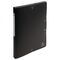 Mapa plastic A4, cu elastic si burduf 25 mm, EXACOMPTA, ALEGE CULOAREA: Negru - 2Papet