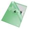 File protectie transparente, deschidere in "L", 105 microni, 25 buc/set, A4, ESSELTE, ALEGE CULOAREA: Verde - 2Papet
